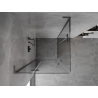 Mexen Mist-H L Duo kabina prysznicowa uchylna 90 x 90 cm, transparent, gun metal - 8A5L-090L-090P-95-00