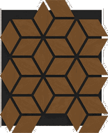 Mexen Form 02 panel ścienny akustyczny 81 x 66 cm (4szt.), filc 9 mm, fornir techniczny, Dąb Natural - S111-81667-02-042
