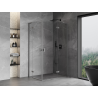 Mexen Mist-H L Duo kabina prysznicowa uchylna prawa 70 x 115 cm, transparent, gun metal - 8A5L-070L-115P-95-00