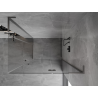 Mexen Mist-H L Duo kabina prysznicowa uchylna prawa 110 x 120 cm, transparent, gun metal - 8A5L-110L-120P-95-00