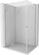 Mexen Mist-H L Duo kabina prysznicowa uchylna lewa 85 x 70 cm, transparent, nikiel szczotkowany - 8A5L-085L-070P-97-00