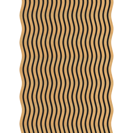 Mexen Lam-SF 01 lamele ścienne akustyczne 280 x 30 cm, filc 9 mm, fornir techniczny, Dąb Classic - S106-280-01-041