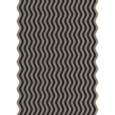 Mexen Lam-SF 02 lamele ścienne akustyczne 280 x 30 cm, filc 9 mm, fornir techniczny, Szary Dąb - S106-280-02-043