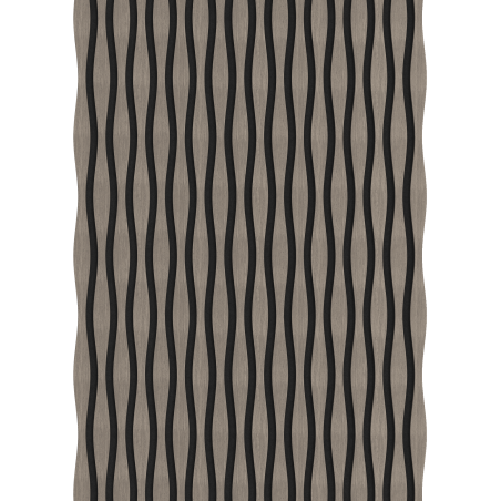 Mexen Lam-SF 26 lamele ścienne akustyczne 280 x 30 cm, filc 9 mm, fornir techniczny, Szary Dąb - S106-280-26-043