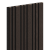 Mexen Lam-F Slim 01 lamele ścienne akustyczne 280 x 36,5 cm, filc 9 mm, fornir techniczny, Czarny Dąb - S107-280-01-046