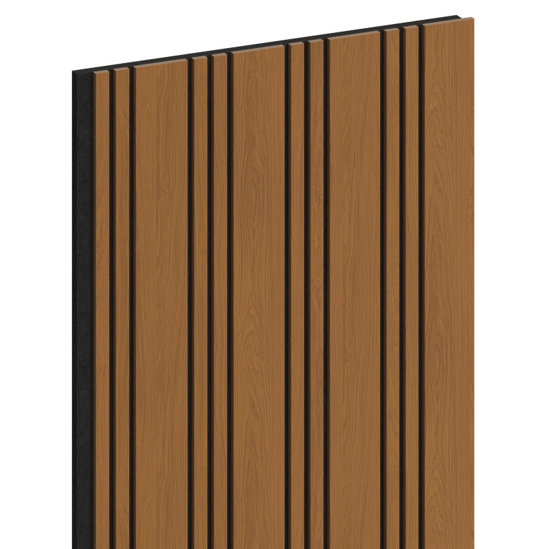 Mexen Lam-F Nano 01 lamele ścienne akustyczne 280 x 32,4 cm, filc 5 mm, fornir techniczny, Dąb Natural - S108-280-01-042