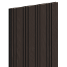 Mexen Lam-F Nano 01 lamele ścienne akustyczne 280 x 32,4 cm, filc 5 mm, fornir techniczny, Czarny Dąb - S108-280-01-046