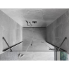 Mexen Mist-H drzwi prysznicowe uchylne prawe 135 cm, transparent, gun gray szczotkowany - 8A5-135-001-66-00-P