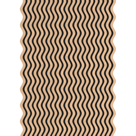 Mexen Lam-SF 02 lamele ścienne akustyczne 280 x 30 cm, filc 9 mm, fornir techniczny, Bielony Dąb - S106-280-02-040