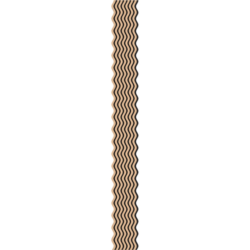 Mexen Lam-SF 02 lamele ścienne akustyczne 280 x 30 cm, filc 9 mm, fornir techniczny, Bielony Dąb - S106-280-02-040
