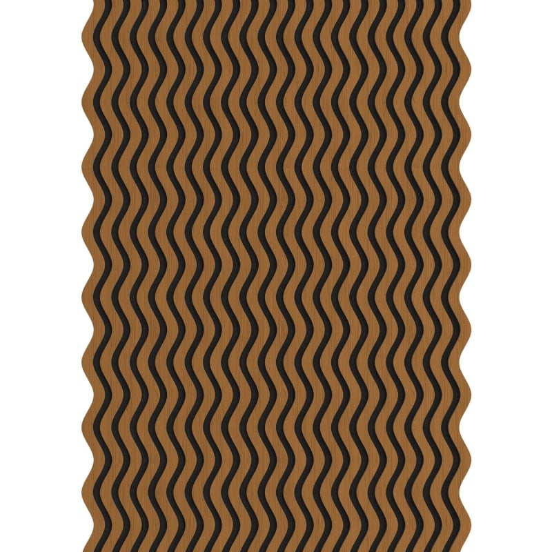Mexen Lam-SF 02 lamele ścienne akustyczne 280 x 30 cm, filc 9 mm, fornir techniczny, Dąb Natural - S106-280-02-042
