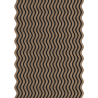 Mexen Lam-SF 02 lamele ścienne akustyczne 280 x 30 cm, filc 9 mm, fornir techniczny, Ciemny Orzech - S106-280-02-044