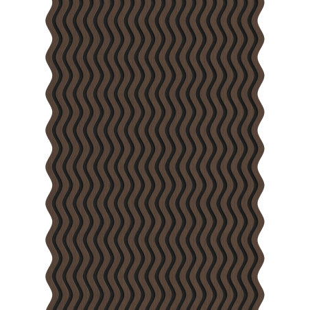 Mexen Lam-SF 02 lamele ścienne akustyczne 280 x 30 cm, filc 9 mm, fornir techniczny, Dąb Mocca - S106-280-02-045