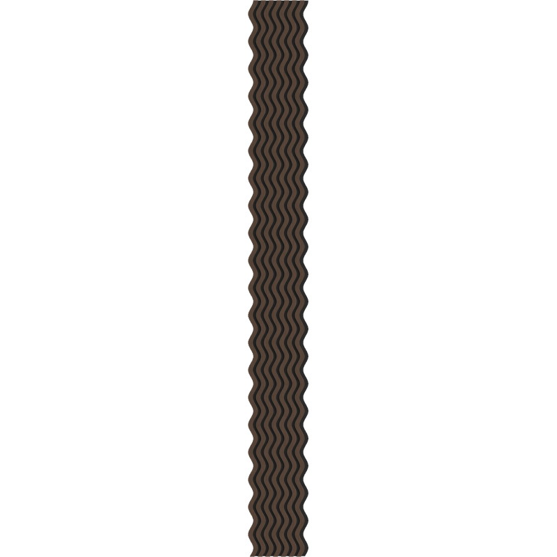 Mexen Lam-SF 02 lamele ścienne akustyczne 280 x 30 cm, filc 9 mm, fornir techniczny, Dąb Mocca - S106-280-02-045