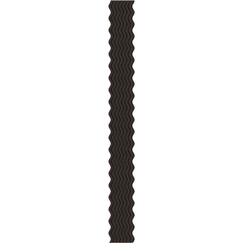 Mexen Lam-SF 02 lamele ścienne akustyczne 280 x 30 cm, filc 9 mm, fornir techniczny, Czarny Dąb - S106-280-02-046