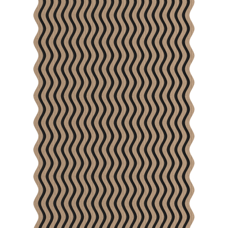 Mexen Lam-SF 02 lamele ścienne akustyczne 280 x 30 cm, filc 9 mm, fornir techniczny, Jasny Orzech - S106-280-02-047