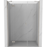Mexen Mist-H drzwi prysznicowe uchylne lewe 150 cm, transparent, nikiel szczotkowany - 8A5-150-001-97-00-L
