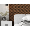 Mexen Lam-SF 02 lamele ścienne akustyczne 280 x 30 cm, filc 9 mm, fornir techniczny, Dąb Natural - S106-280-02-042