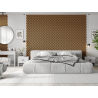 Mexen Lam-SF 02 lamele ścienne akustyczne 280 x 30 cm, filc 9 mm, fornir techniczny, Dąb Natural - S106-280-02-042