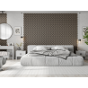 Mexen Lam-SF 02 lamele ścienne akustyczne 280 x 30 cm, filc 9 mm, fornir techniczny, Szary Dąb - S106-280-02-043