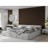 Mexen Lam-SF 02 lamele ścienne akustyczne 280 x 30 cm, filc 9 mm, fornir techniczny, Dąb Mocca - S106-280-02-045