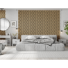 Mexen Lam-SF 01 lamele ścienne akustyczne 280 x 30 cm, filc 9 mm, fornir techniczny, Dąb Classic - S106-280-01-041
