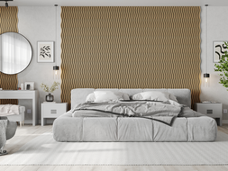 Mexen Lam-SF 01 lamele ścienne akustyczne 280 x 30 cm, filc 9 mm, fornir techniczny, Dąb Classic - S106-280-01-041