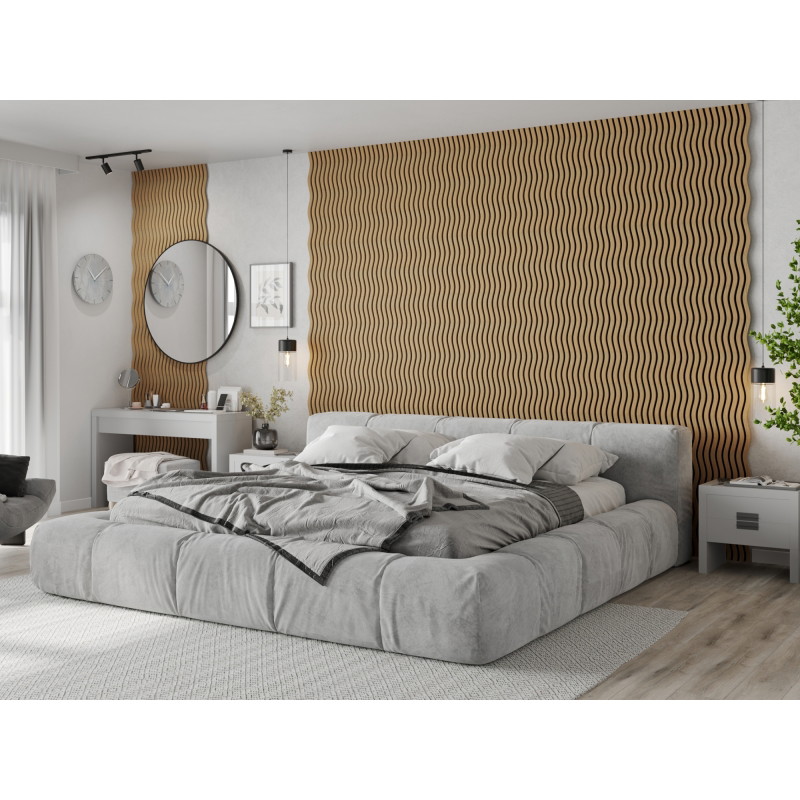 Mexen Lam-SF 01 lamele ścienne akustyczne 280 x 30 cm, filc 9 mm, fornir techniczny, Dąb Classic - S106-280-01-041
