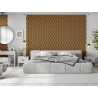 Mexen Lam-SF 01 lamele ścienne akustyczne 280 x 30 cm, filc 9 mm, fornir techniczny, Dąb Natural - S106-280-01-042