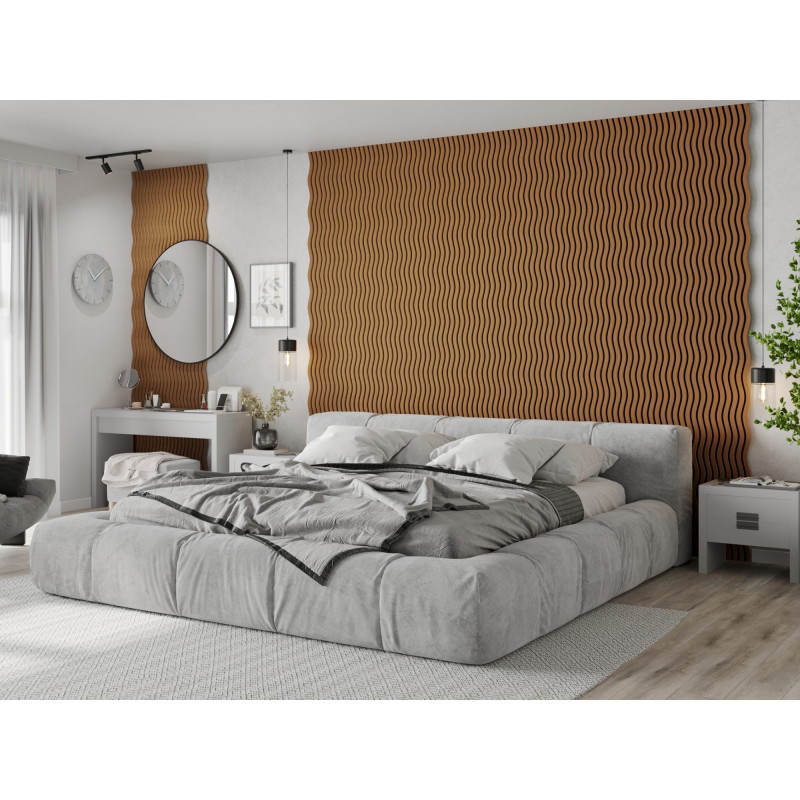 Mexen Lam-SF 01 lamele ścienne akustyczne 280 x 30 cm, filc 9 mm, fornir techniczny, Dąb Natural - S106-280-01-042