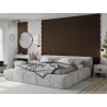 Mexen Lam-SF 01 lamele ścienne akustyczne 280 x 30 cm, filc 9 mm, fornir techniczny, Dąb Mocca - S106-280-01-045