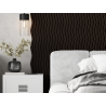 Mexen Lam-SF 01 lamele ścienne akustyczne 280 x 30 cm, filc 9 mm, fornir techniczny, Czarny Dąb - S106-280-01-046