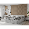 Mexen Lam-SF 01 lamele ścienne akustyczne 280 x 30 cm, filc 9 mm, fornir techniczny, Jasny Orzech - S106-280-01-047
