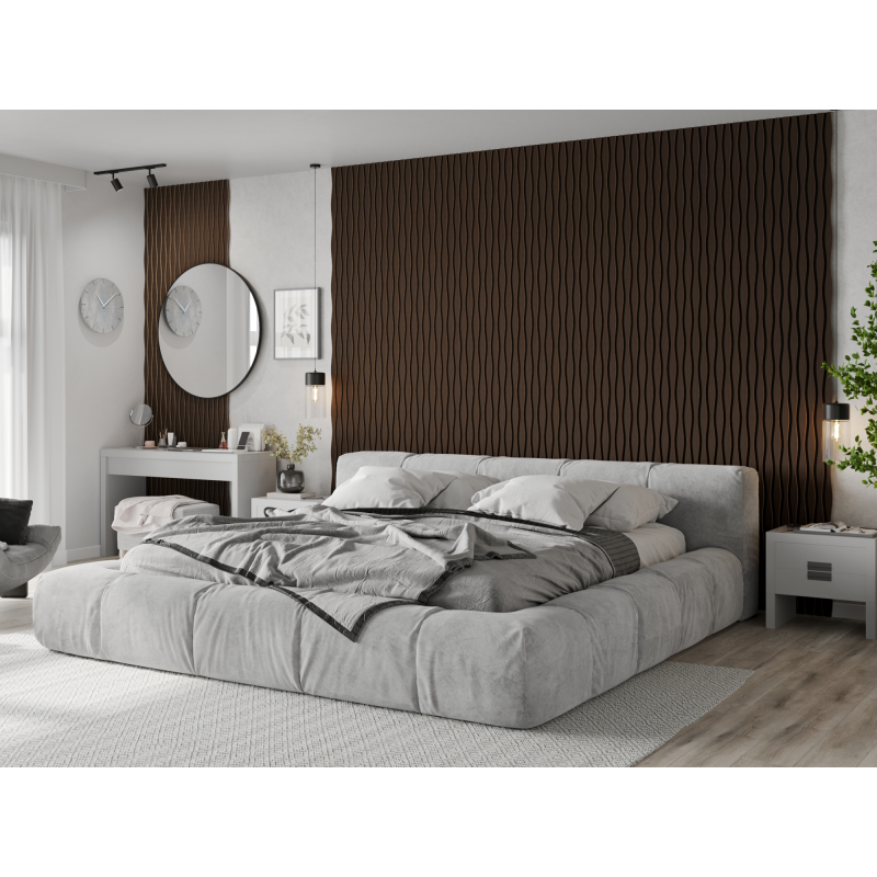 Mexen Lam-SF 26 lamele ścienne akustyczne 280 x 30 cm, filc 9 mm, fornir techniczny, Dąb Mocca - S106-280-26-045