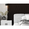 Mexen Lam-SF 26 lamele ścienne akustyczne 280 x 30 cm, filc 9 mm, fornir techniczny, Czarny Dąb - S106-280-26-046