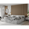 Mexen Lam-SF 26 lamele ścienne akustyczne 280 x 30 cm, filc 9 mm, fornir techniczny, Jasny Orzech - S106-280-26-047
