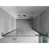 Mexen Mist-H L drzwi prysznicowe uchylne prawe 120 cm, transparent, gun gray szczotkowany - 8A5L-120-001-66-00-P
