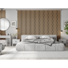 Mexen Lam-SF 26 lamele ścienne akustyczne 280 x 30 cm, filc 9 mm, fornir techniczny, Bielony Dąb - S106-280-26-040