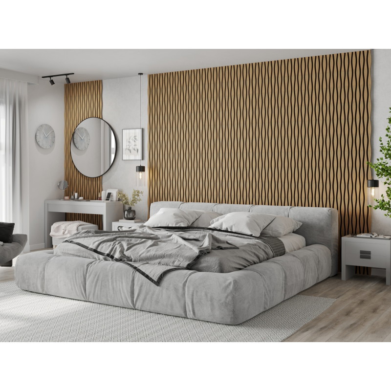 Mexen Lam-SF 26 lamele ścienne akustyczne 280 x 30 cm, filc 9 mm, fornir techniczny, Dąb Classic - S106-280-26-041