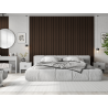 Mexen Lam-F Slim 01 lamele ścienne akustyczne 280 x 36,5 cm, filc 9 mm, fornir techniczny, Dąb Mocca  - S107-280-01-045