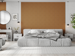 Mexen Lam-F Nano 01 lamele ścienne akustyczne 280 x 32,4 cm, filc 5 mm, fornir techniczny, Dąb Natural - S108-280-01-042