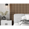 Mexen Lam-F Nano 01 lamele ścienne akustyczne 280 x 32,4 cm, filc 5 mm, fornir techniczny, Ciemny Orzech - S108-280-01-044