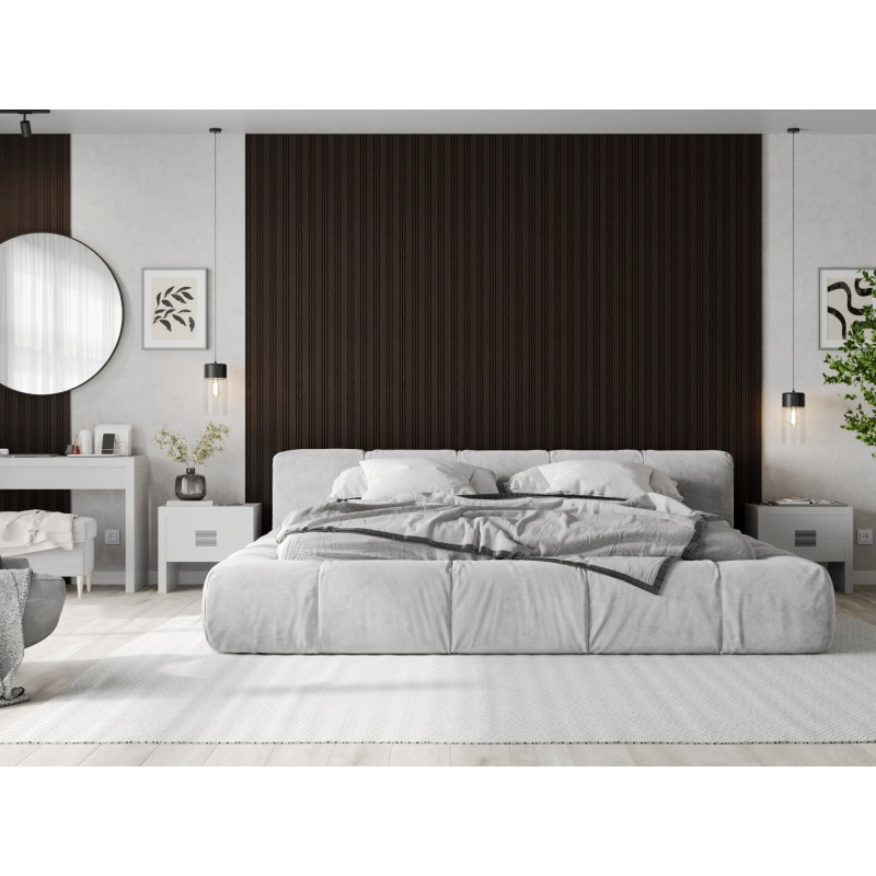 Mexen Lam-F Nano 01 lamele ścienne akustyczne 280 x 32,4 cm, filc 5 mm, fornir techniczny, Czarny Dąb - S108-280-01-046