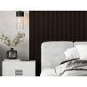 Mexen Lam-F Nano 01 lamele ścienne akustyczne 280 x 32,4 cm, filc 5 mm, fornir techniczny, Czarny Dąb - S108-280-01-046