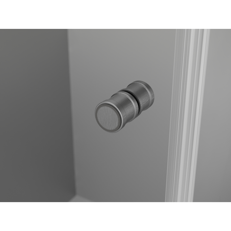 Mexen Mist-F kabina prysznicowa składana prawa 70 x 75 cm, transparent, gun gray szczotkowany - 8A6T-070-075-66-00-P