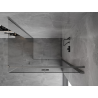 Mexen Mist-F kabina prysznicowa składana prawa 115 x 85 cm, transparent, gun gray szczotkowany - 8A6T-115-085-66-00-P
