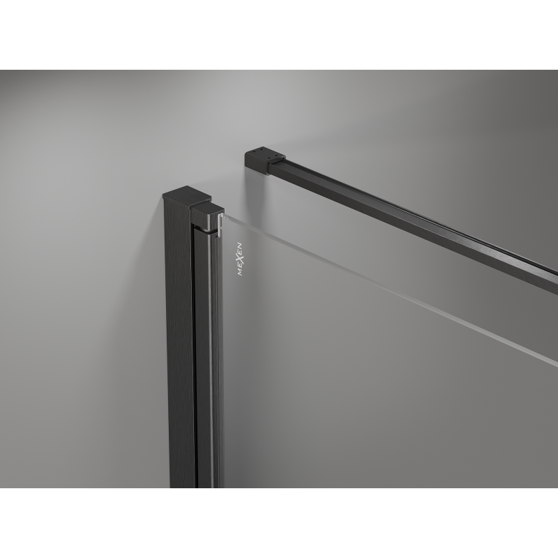 Mexen Mist-F kabina prysznicowa składana prawa 110 x 100 cm, transparent, gun gray szczotkowany - 8A6T-110-100-66-00-P