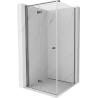 Mexen Mist-F kabina prysznicowa składana lewa 90 x 90 cm, transparent, gun metal - 8A6T-090-090-95-00-L