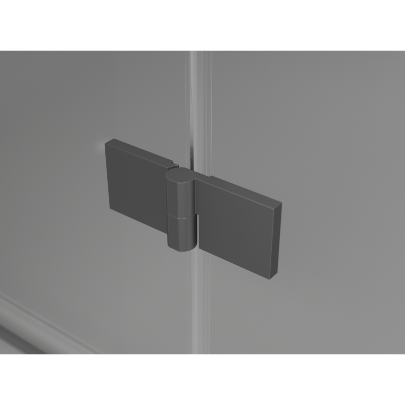 Mexen Mist-F kabina prysznicowa składana prawa 95 x 75 cm, transparent, gun metal - 8A6T-095-075-95-00-P