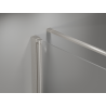 Mexen Mist-F kabina prysznicowa składana lewa 85 x 95 cm, transparent, nikiel szczotkowany - 8A6T-085-095-97-00-L